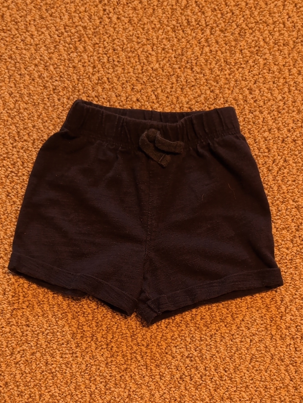 Jumping Beans Navy Blue Knit Drawstring Waist Shorts